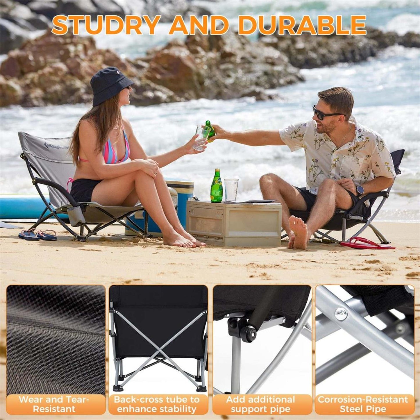 KingCamp Beach and Festival Chair (3)