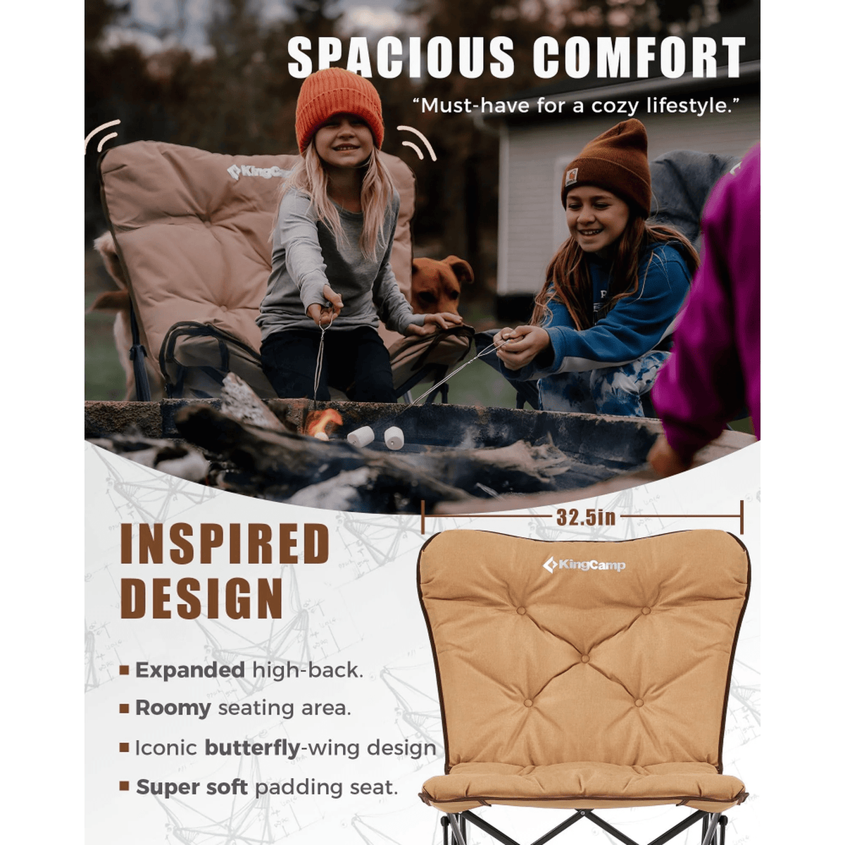 Butterfly Chair Khaki (7)