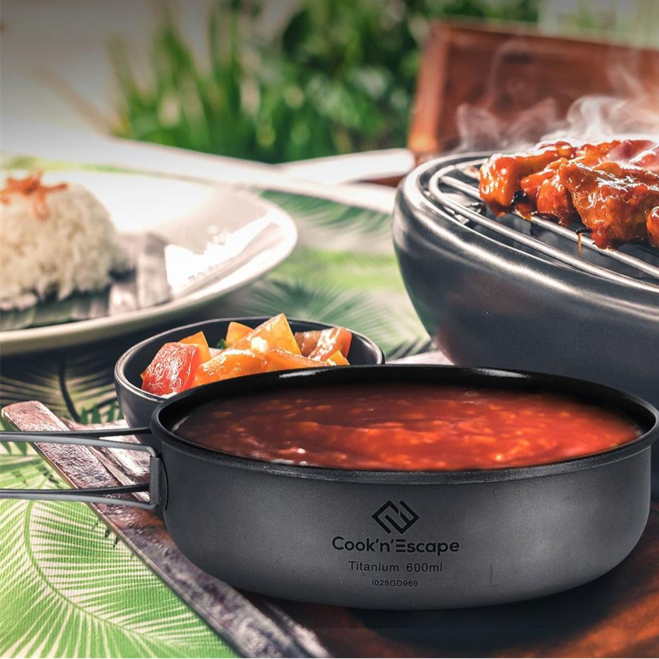 Cook'n'Escape Titanium Frying Pan