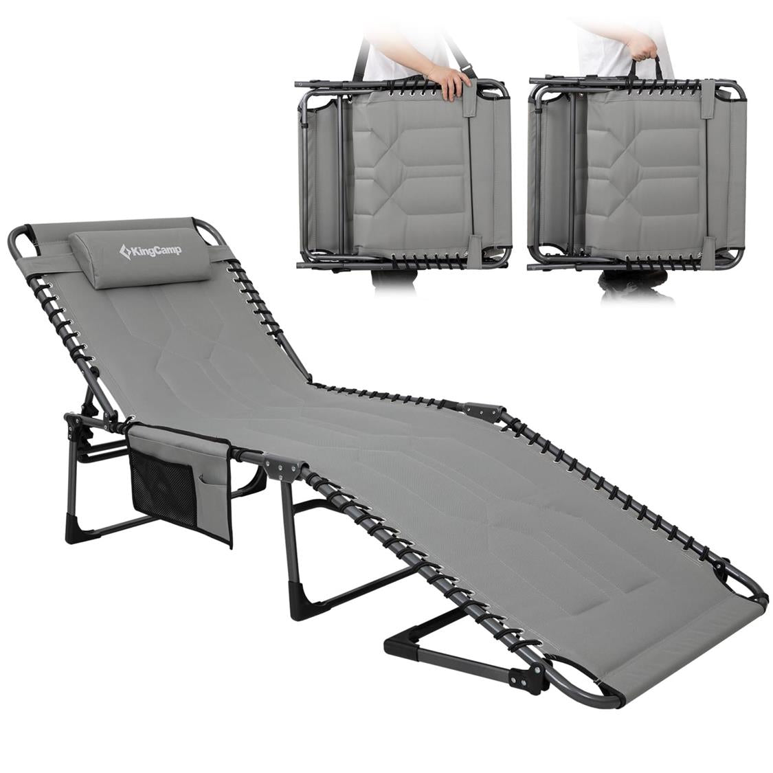 KingCamp MAGNOLIA Folding Sun Lounger (1)