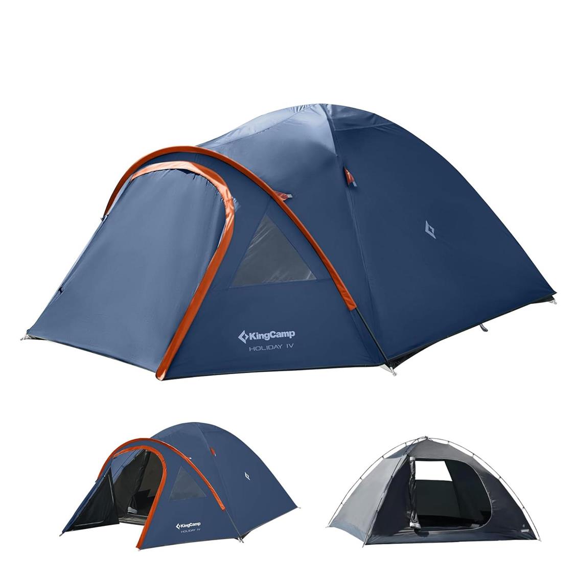KingCamp Holiday 4 Dome tent (4)
