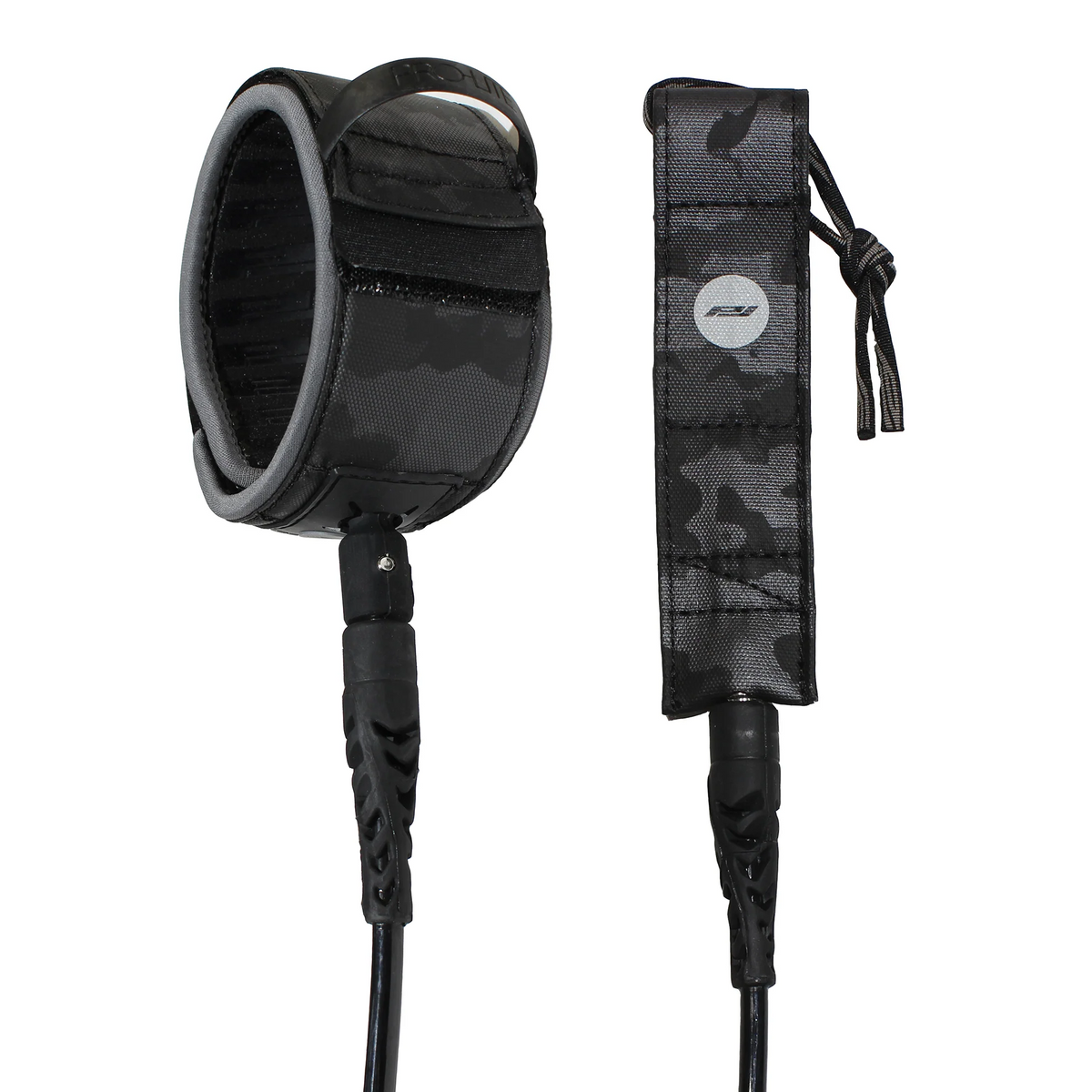 Prolite Freesurf Knee Double Swivel Leash 9ft0 Blk