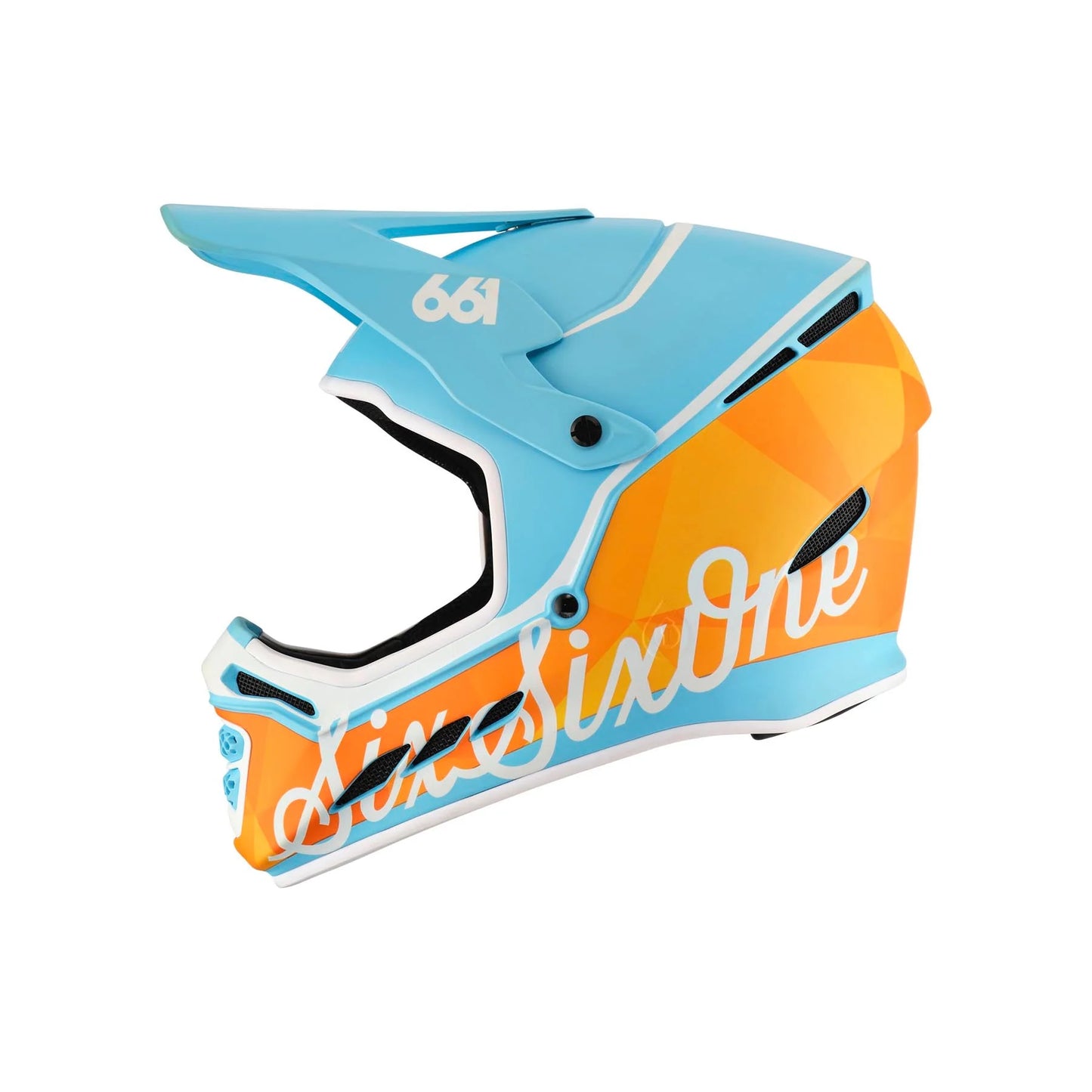 SixSixOne Reset Mips Helmet Contour Geo Blorange XXL