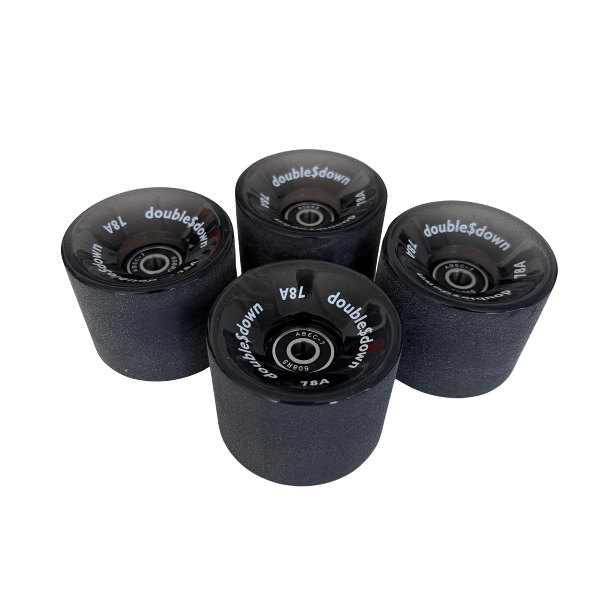 double$down Black Wheels with Bearings (2)