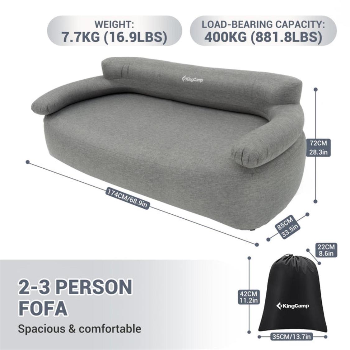 KingCamp Luxury 2 person Inflatable Sofa (2)