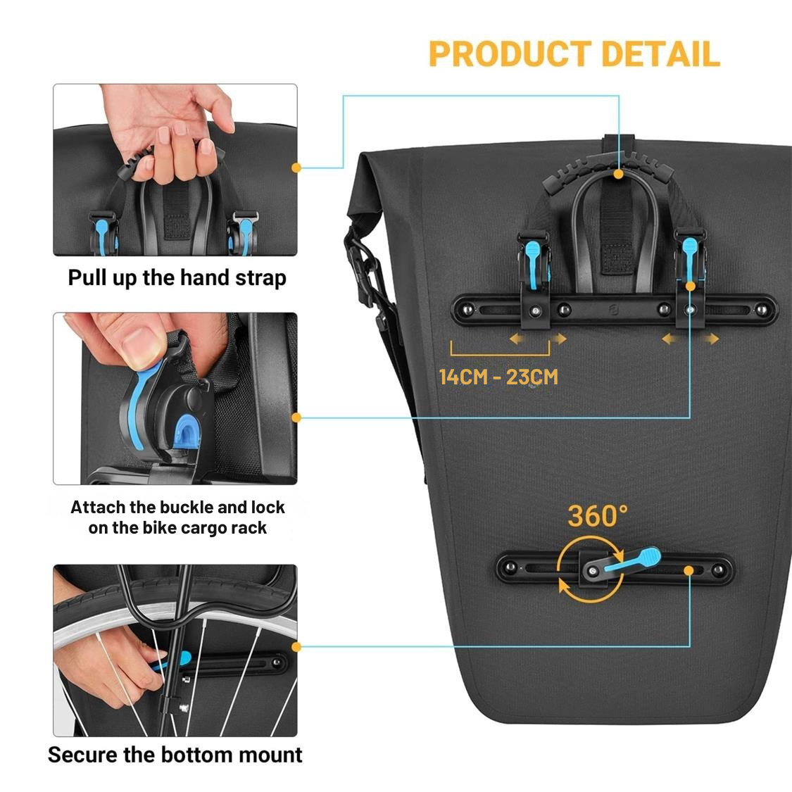 Atepa Pannier Bike Bag 1