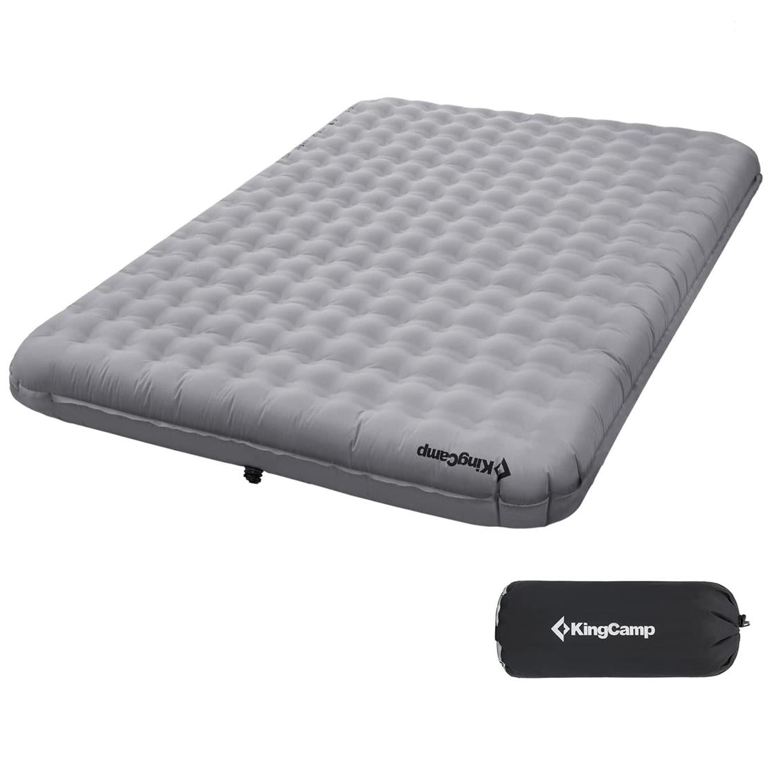 KingCamp Insulated Double Sleep Pad winflator bag 