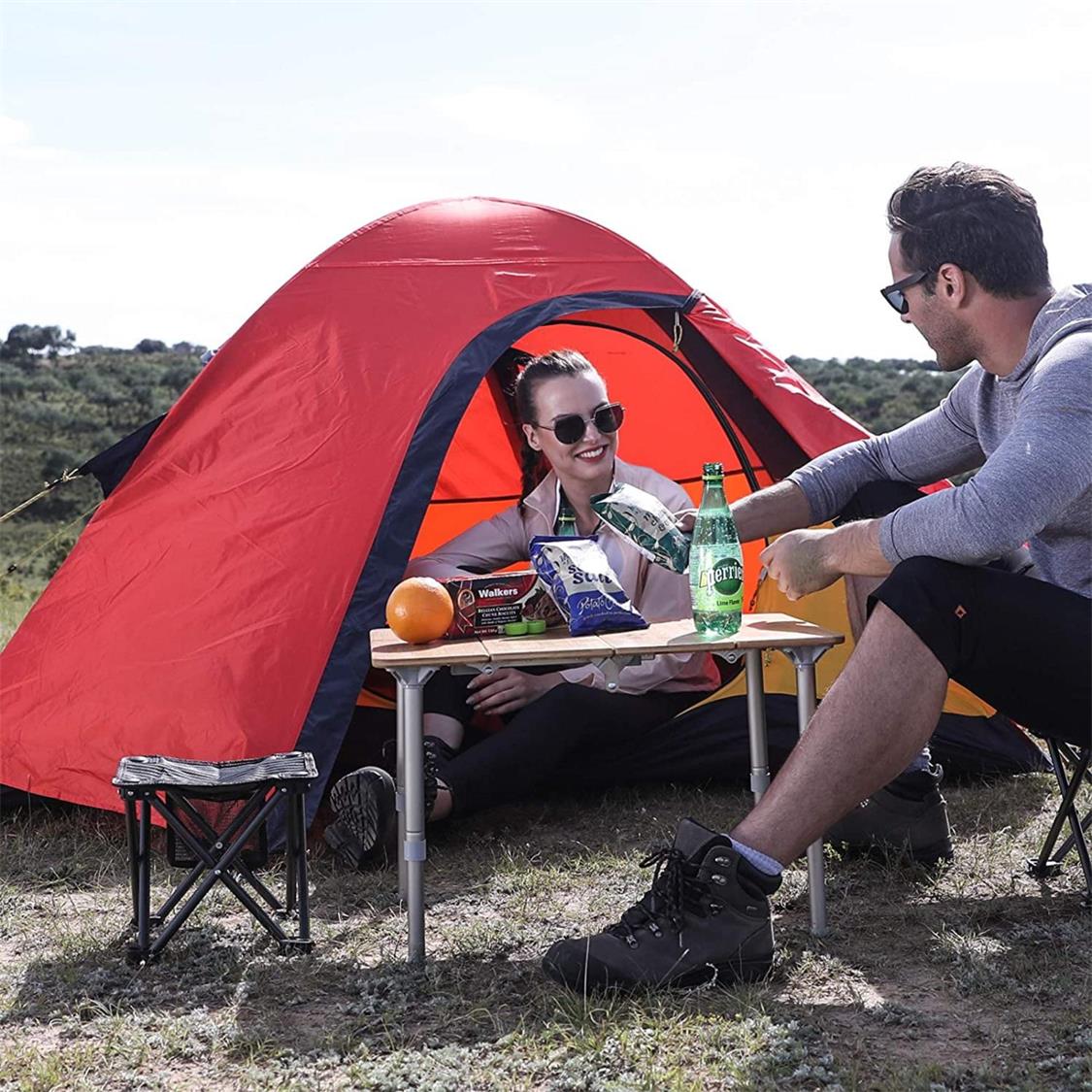 KingCamp Folding Camping Stool with Storage Bag (2