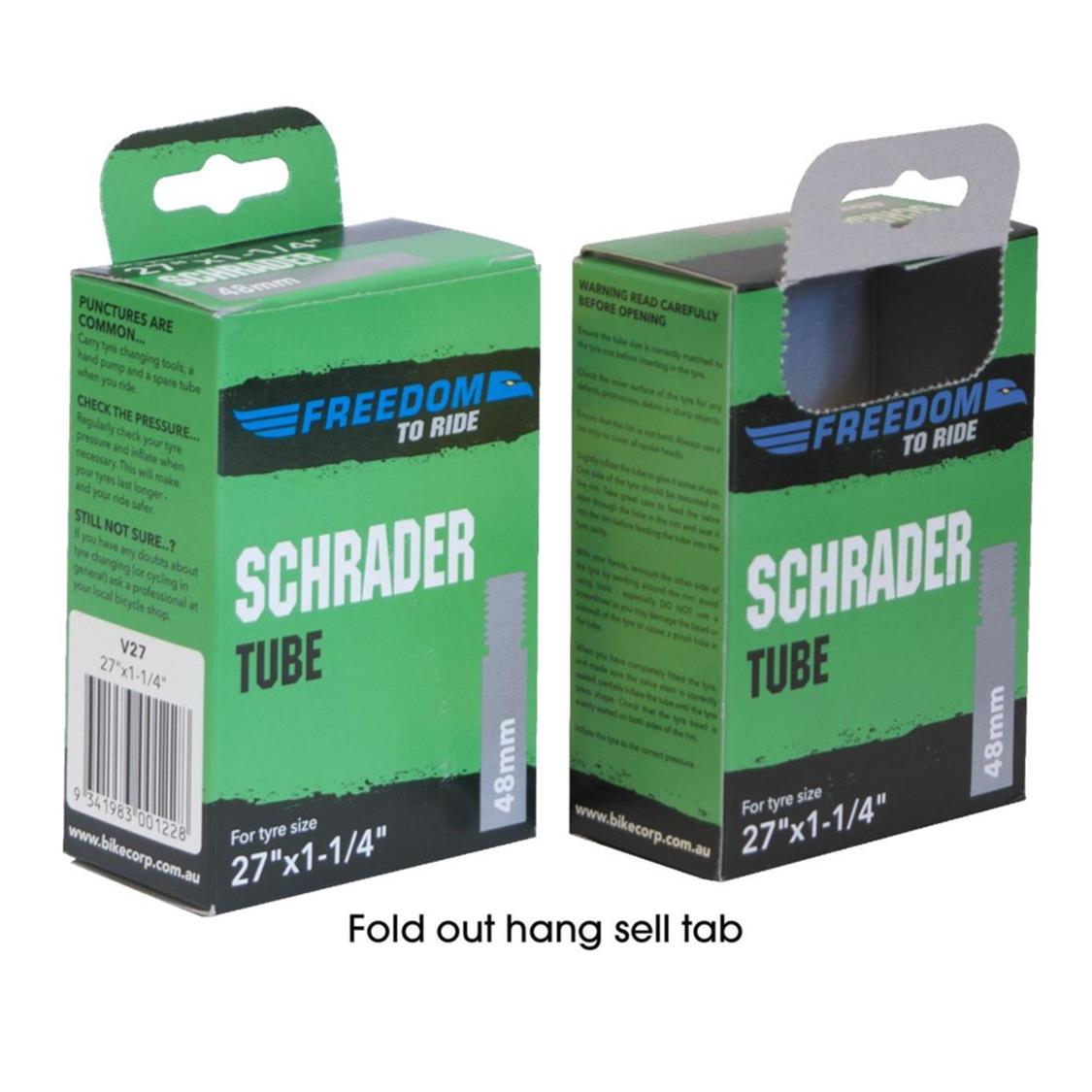Freedom Tube - Schrader 20x1.90-2.125 48mm (4)