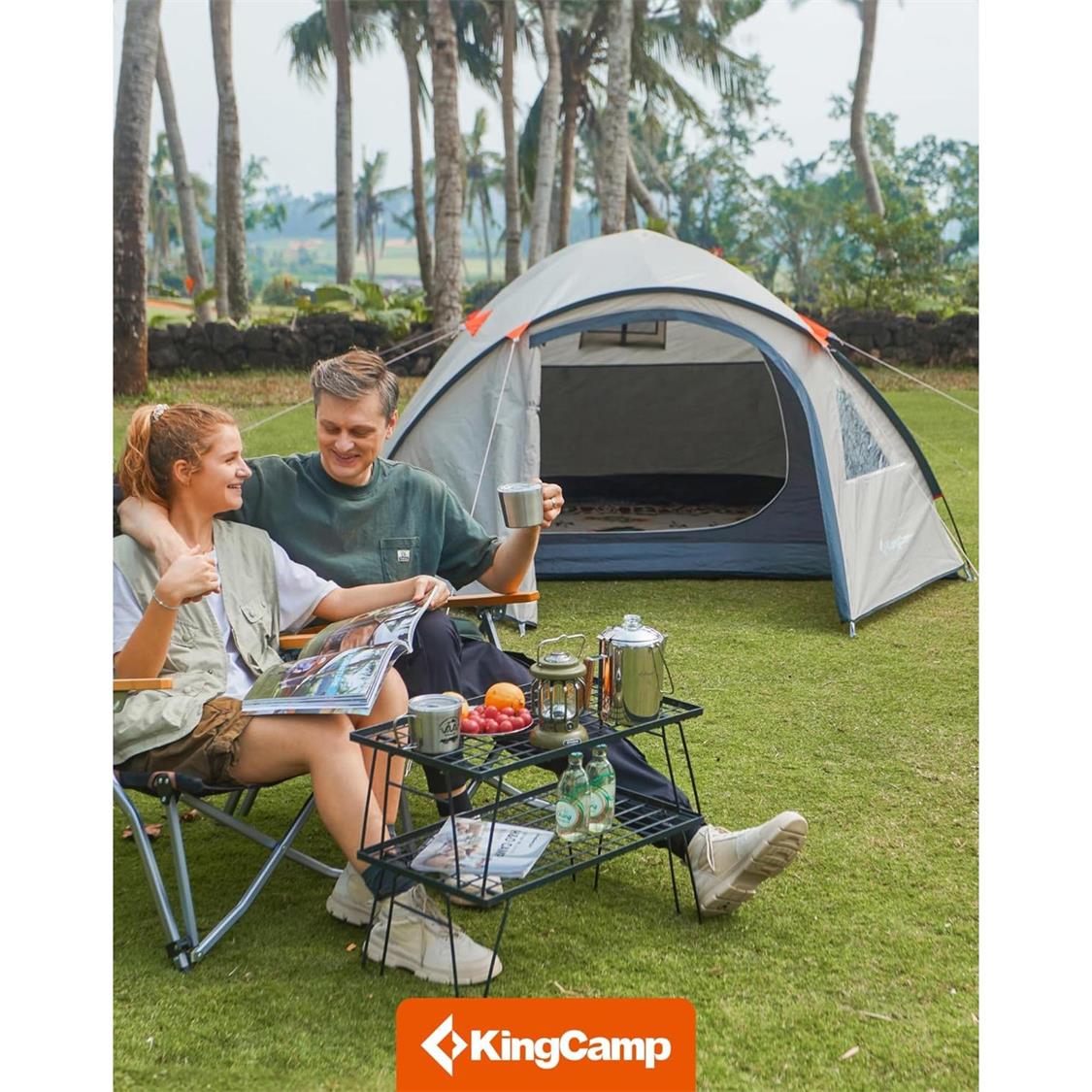 KingCamp Holiday 4 Dome tent (7)