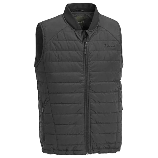 Pinewood Delbert Padded Outdoor Vest Dark Anthracite