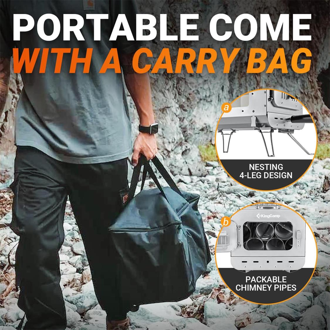 KingCamp Surefire Stove Stainless Steel (13)