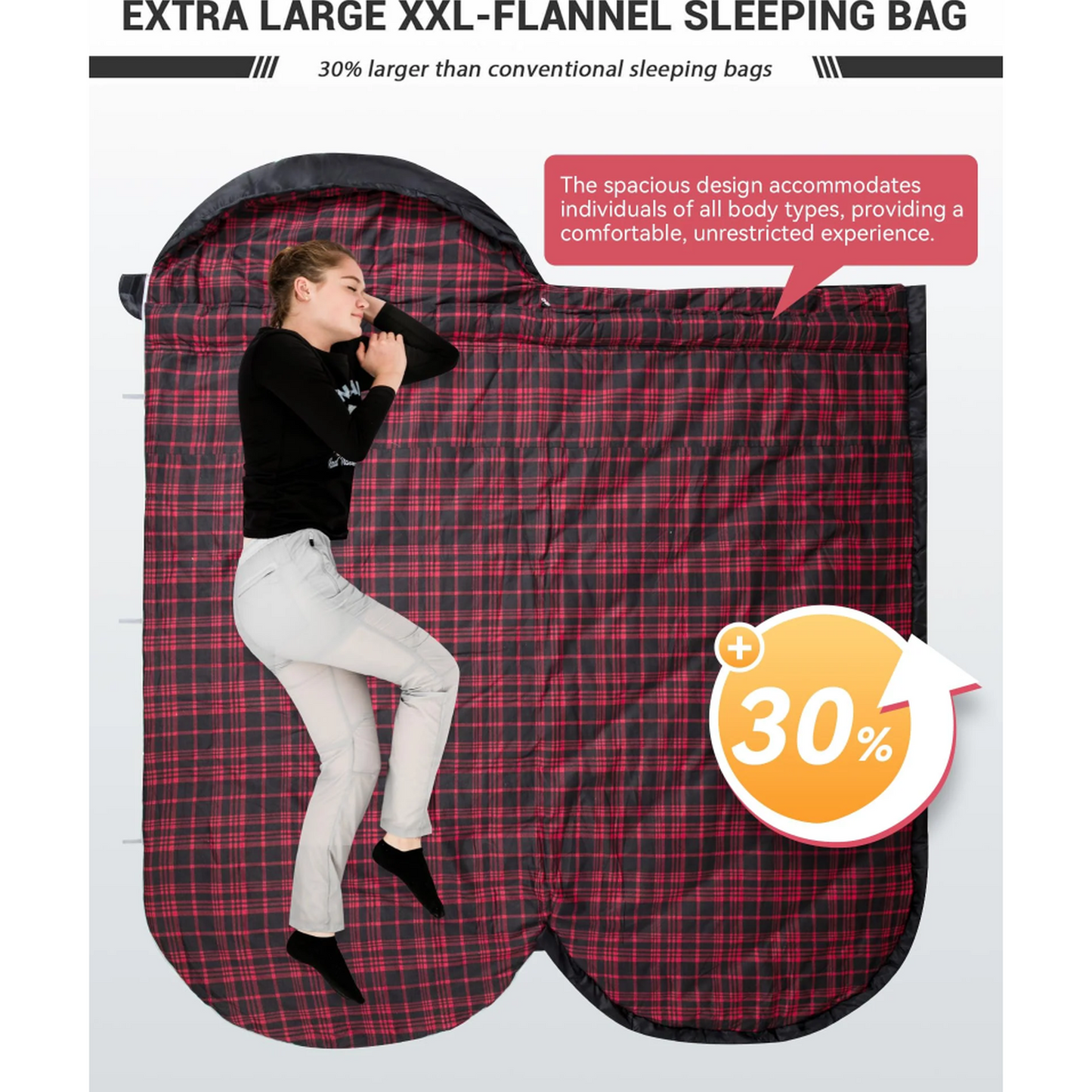 Freespace 250 Sleeping Bag (3)