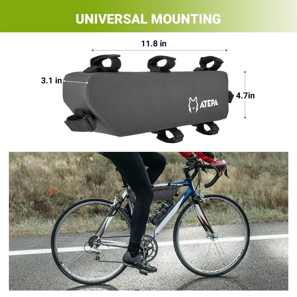 ATEPA Contrail Bike Frame Bag  (3)