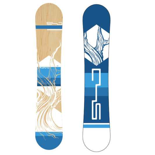 Fiveforty Snowboard Wood 2020 Camber Blue