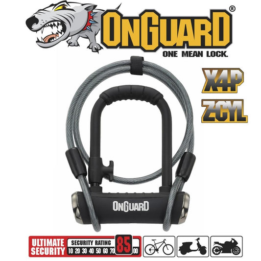 Onguard Pitbull - DT U-Lock Keyed - 9 x 14cm