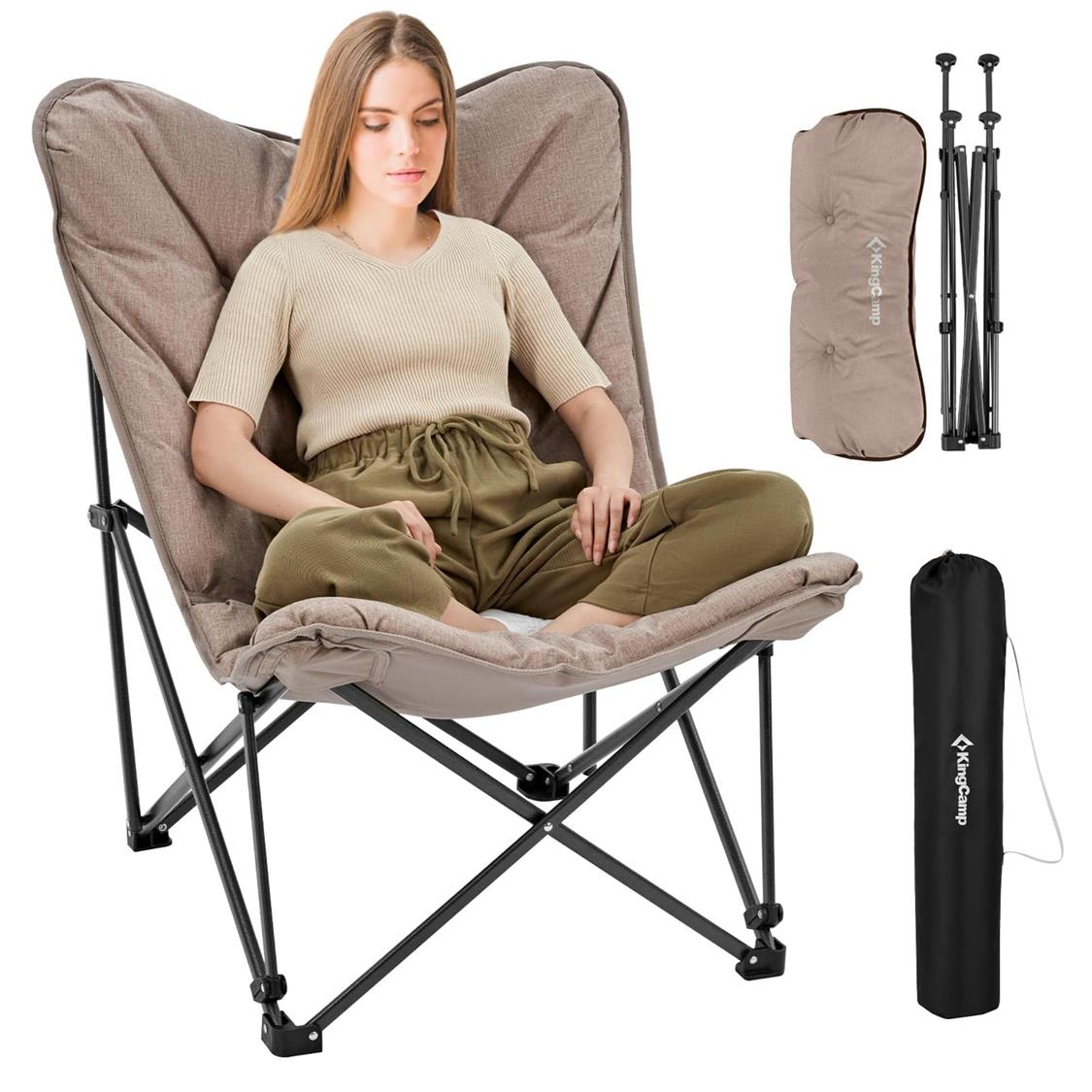 KingCamp LEMON Padded Butterfly Folding chair (2)