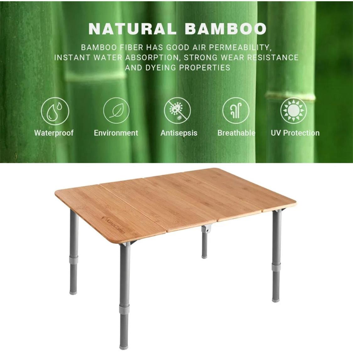 KingCamp Bamboo Folding Table (2)