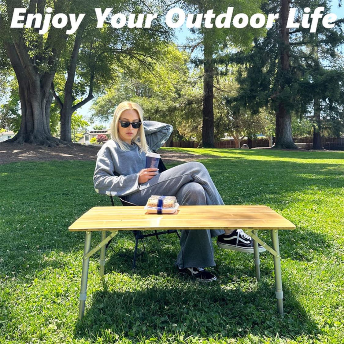 ATEPA Bamboo AC2007 Camping Table (9)