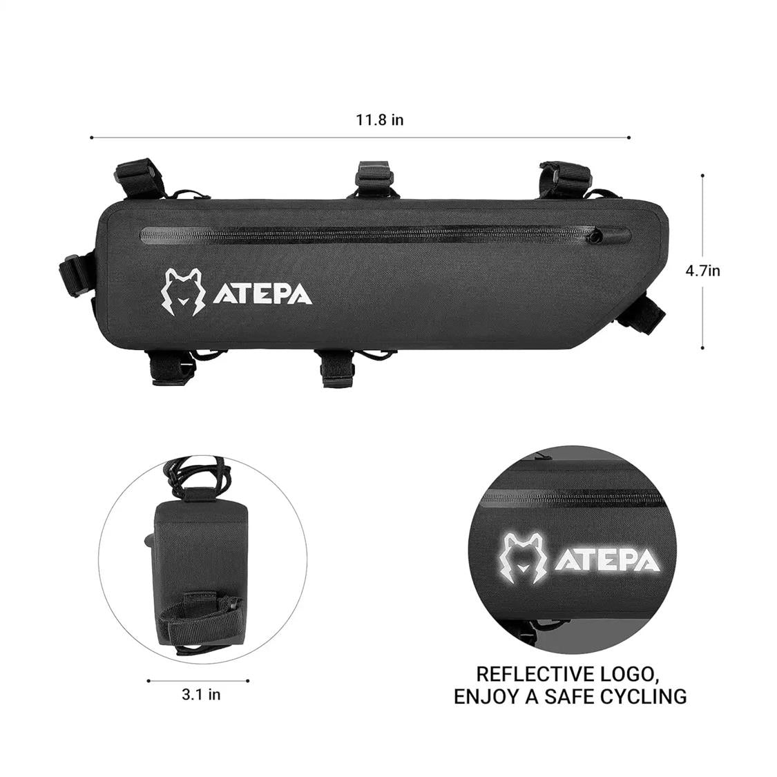 ATEPA Contrail Bike Frame Bag  (1)