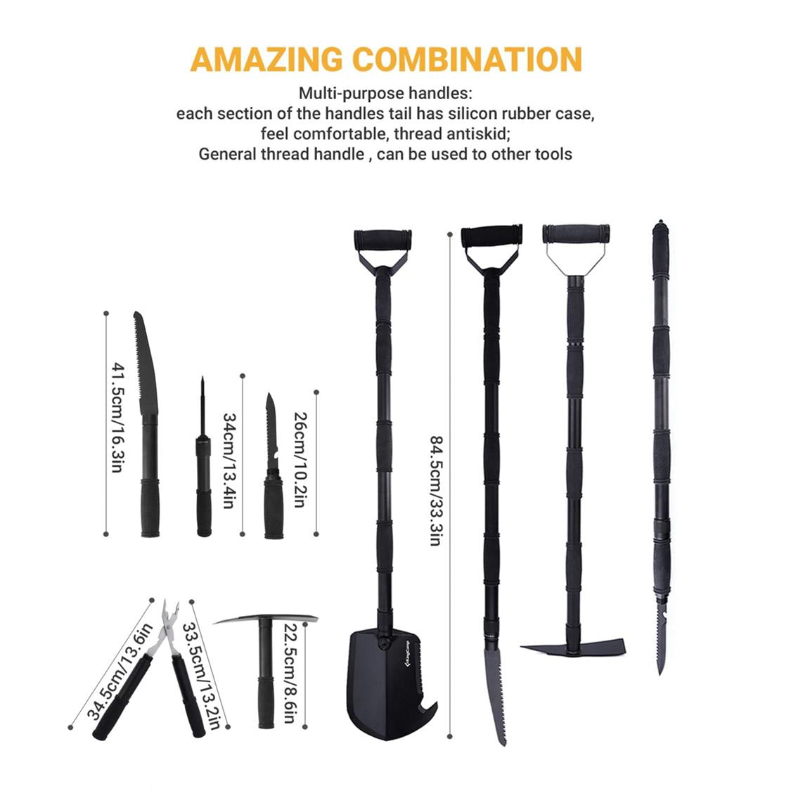 KingCamp SHIELD Shovel Set (5)