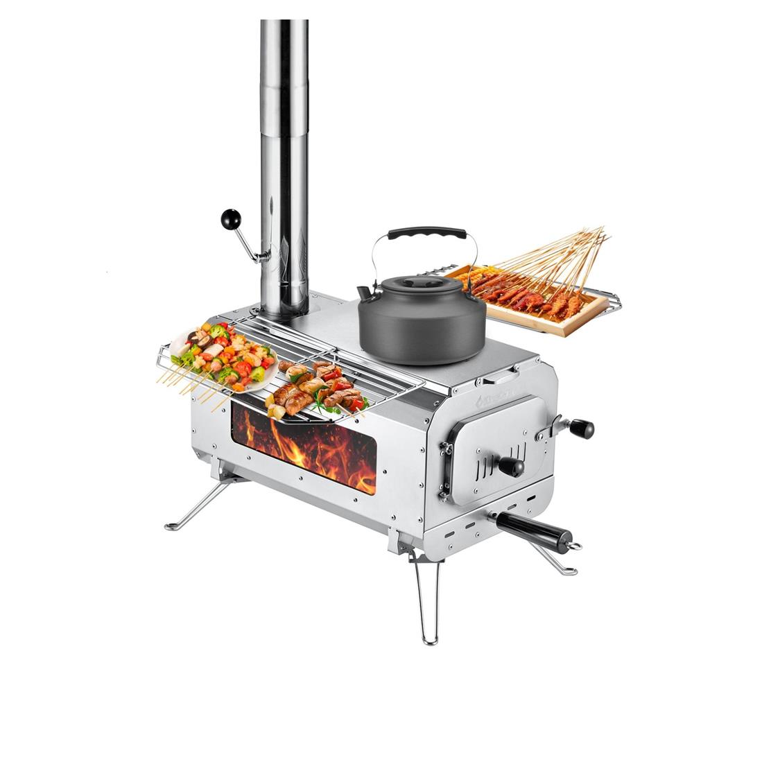 KingCamp Surefire Stove Stainless Steel (1)