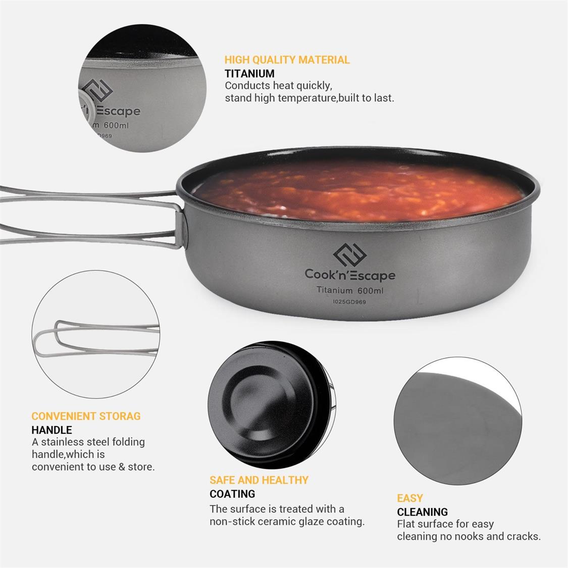 Cook'n'Escape Titanium Frying Pan (4)