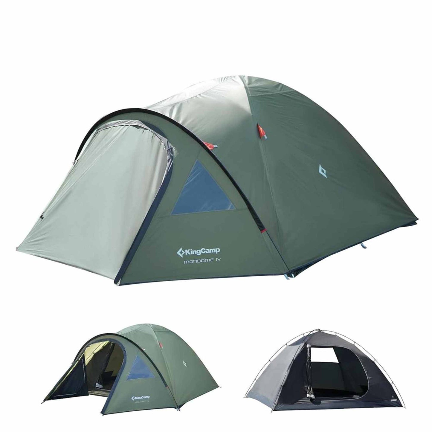 KingCamp Holiday 4 Dome tent (6)