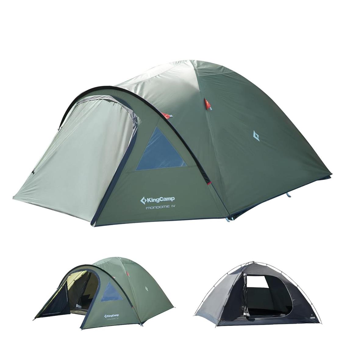 KingCamp Holiday 4 Dome tent (5)