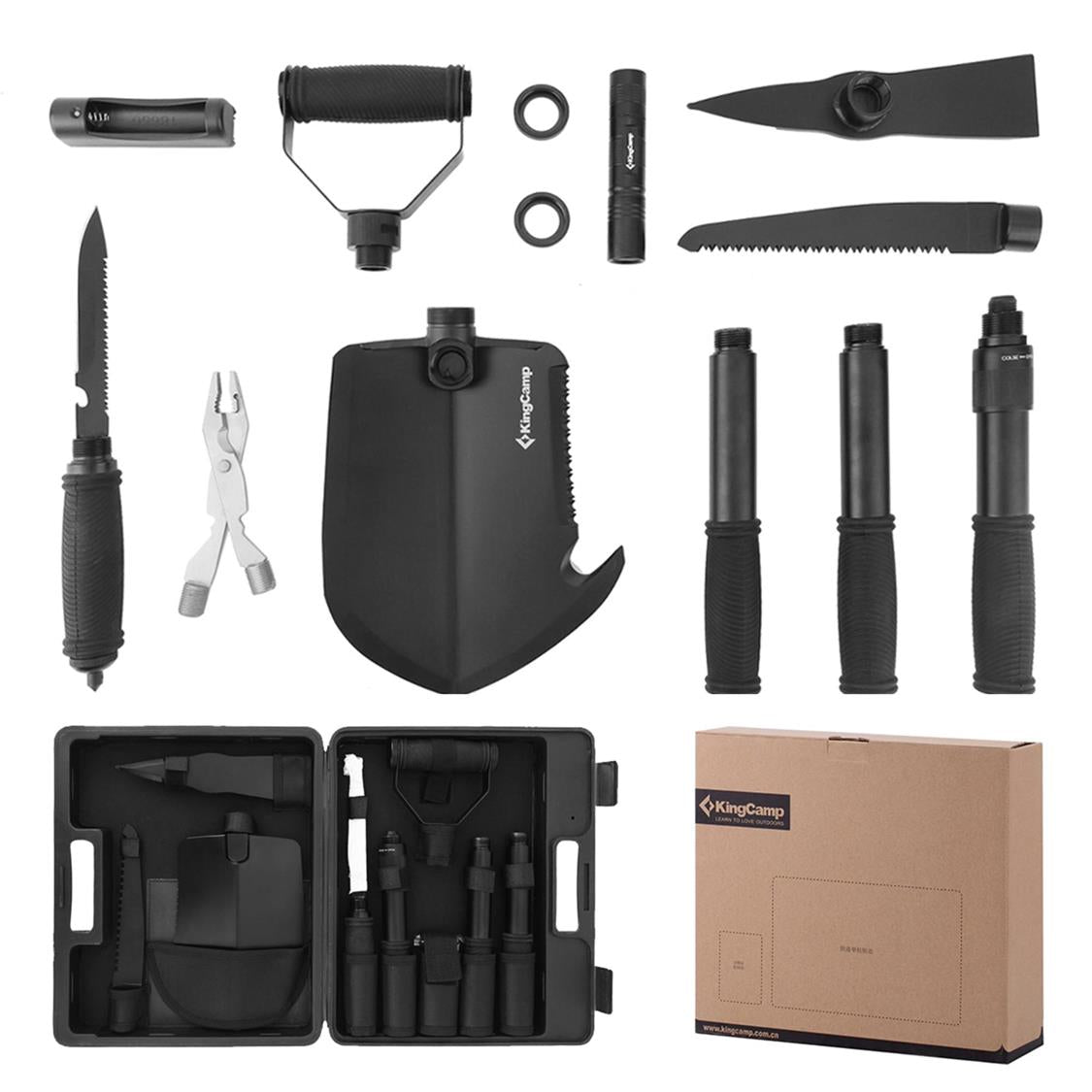 KingCamp SHIELD Shovel Set (2)