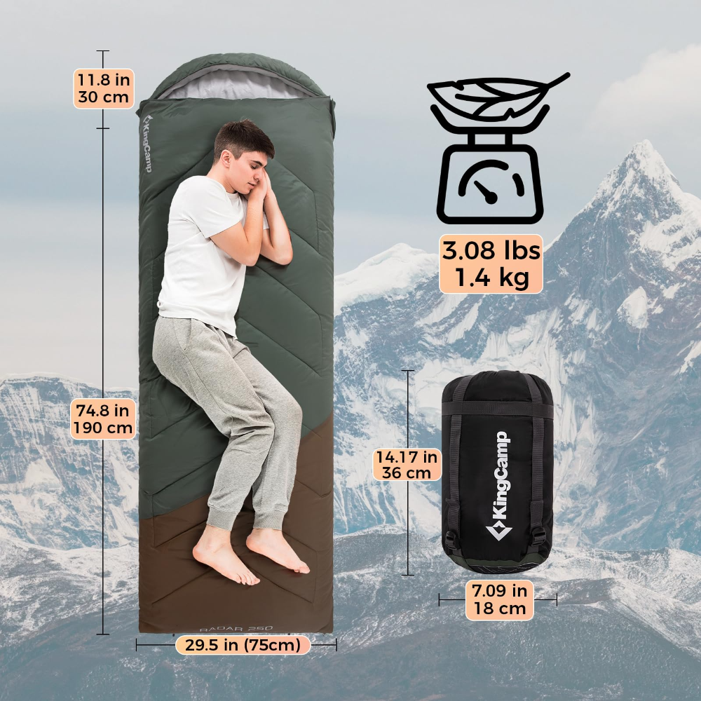 Kingcamp Radar Sleeping Bag (2)