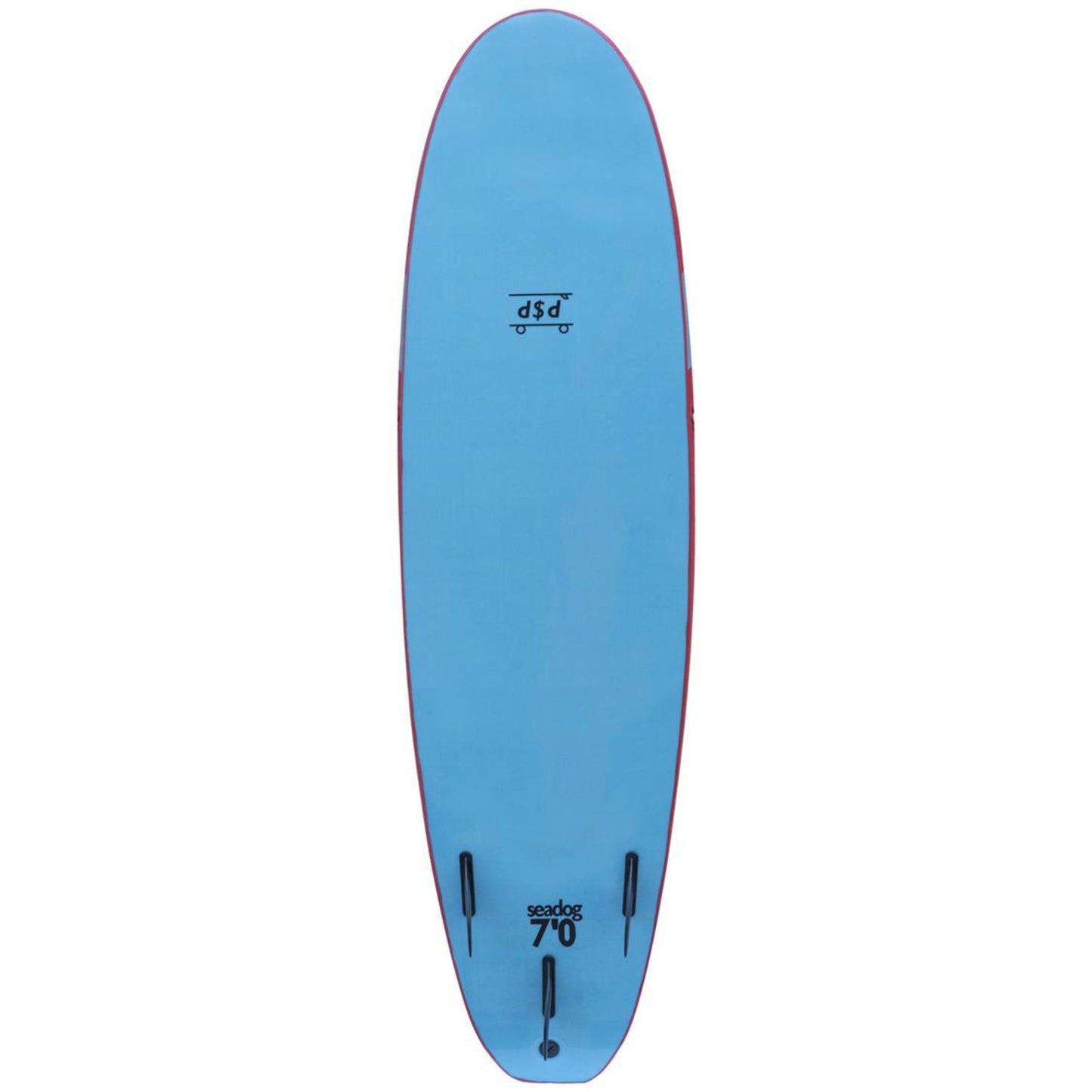 DOUBLE$DOWN Seadog Softboard 7 foot Red