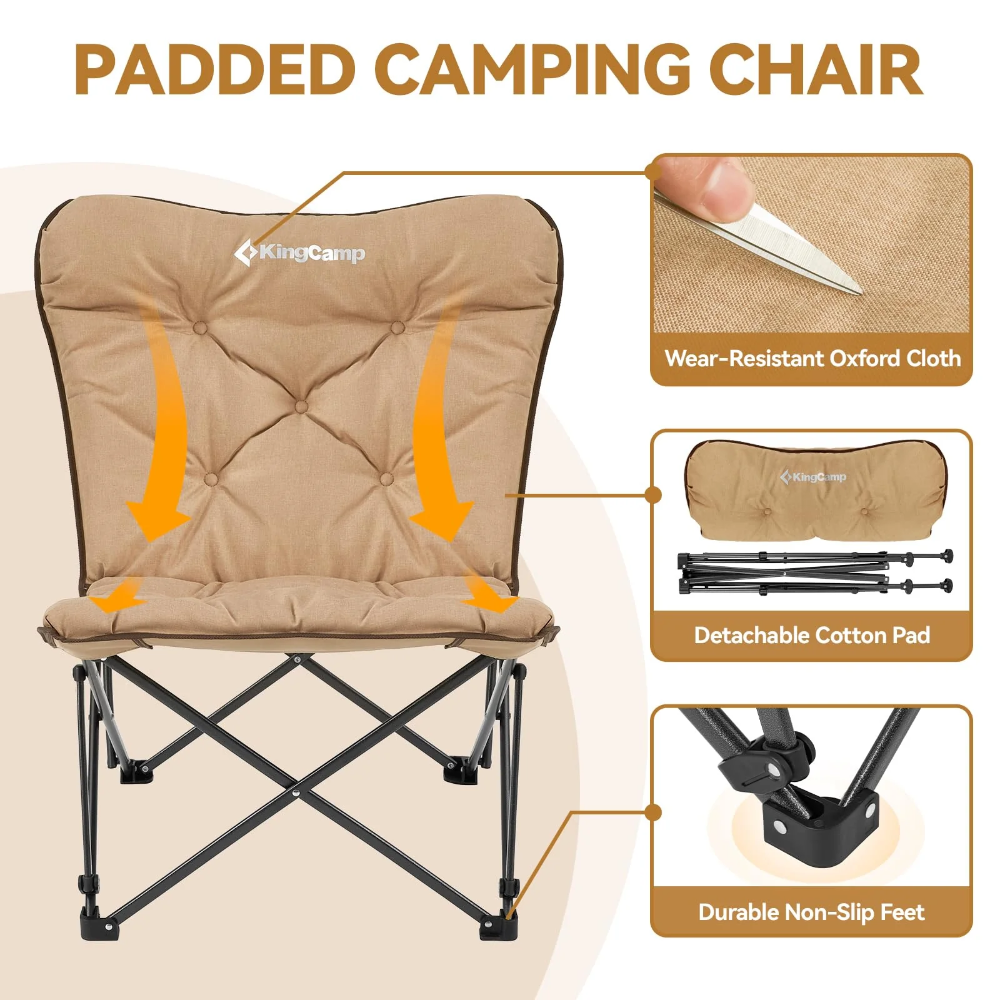 Butterfly Chair Khaki  (5)