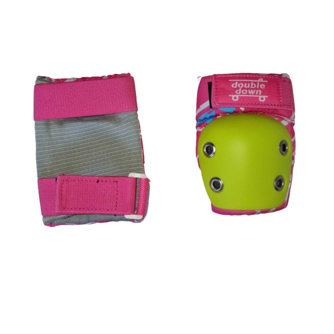 DoubleDown Bump Kids Pink Elbow Pads