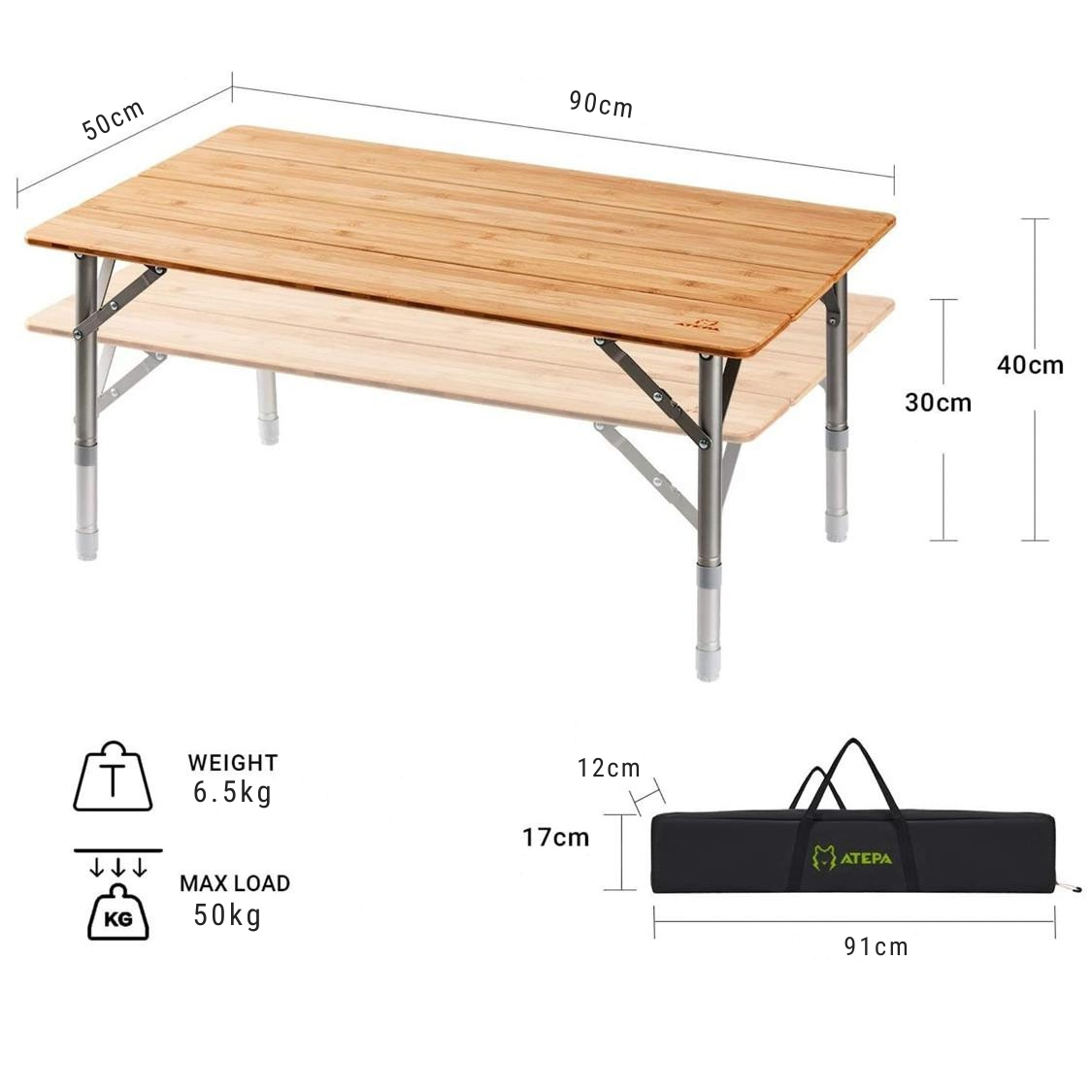Atepa Folding Table
