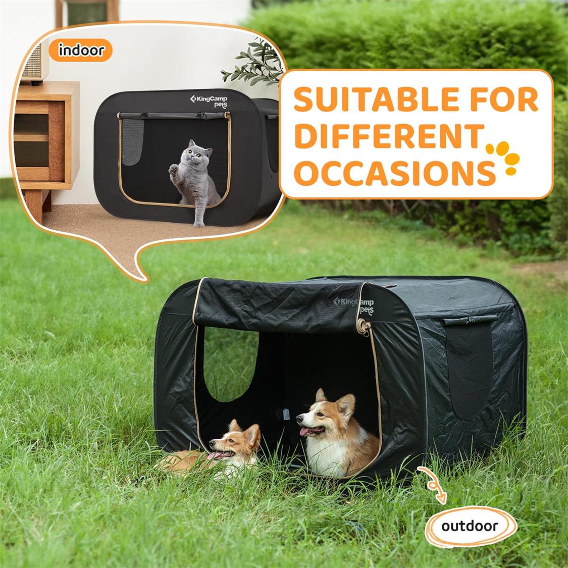 KingCamp PETS Pop Up Pet Tent (5)