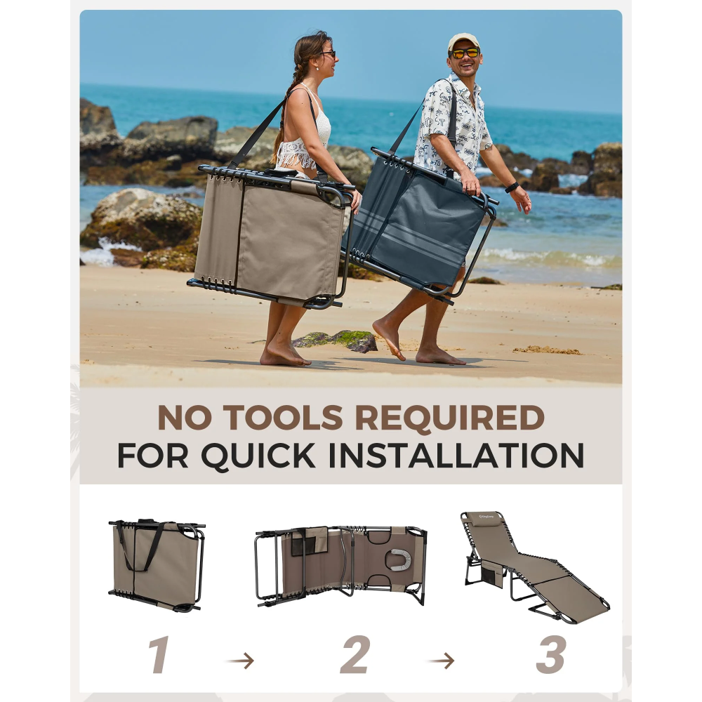 Magnolia Plus Folding Lounger (6)