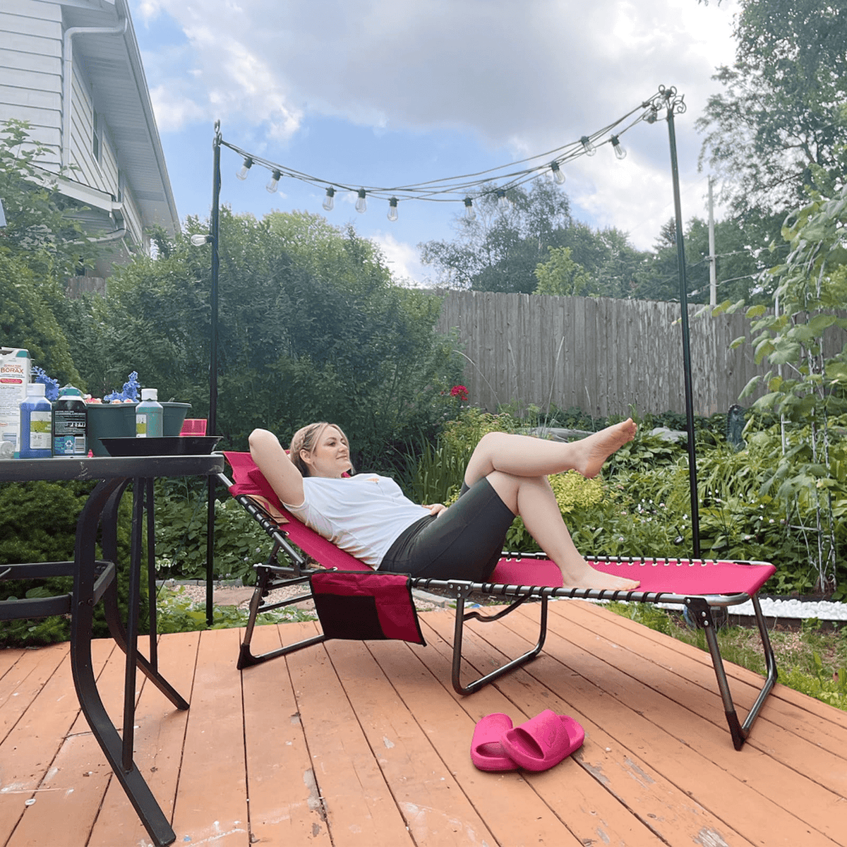 Berlin Folding Lounger Wine (1)