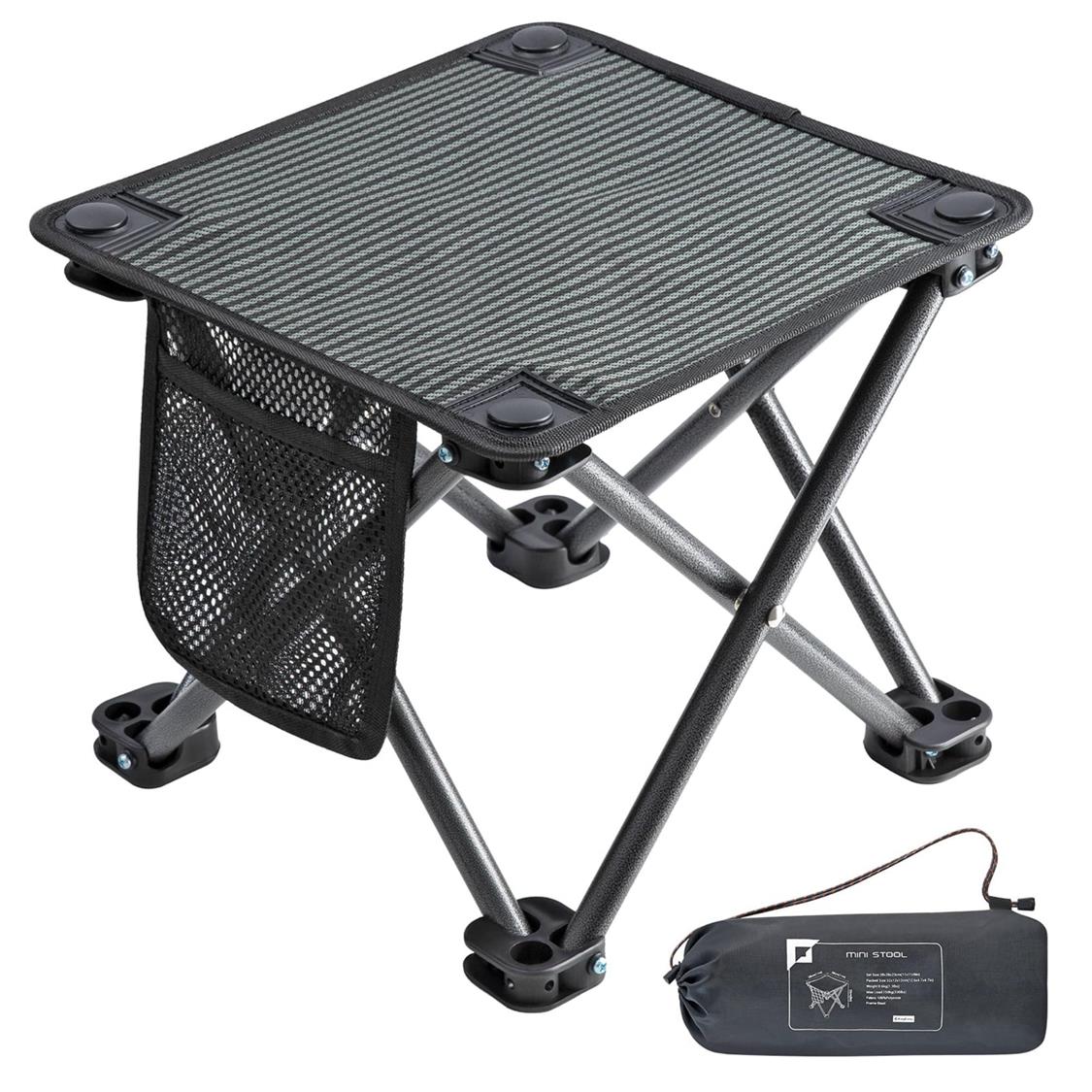 KingCamp Folding Camping Stool with Storage Bag (5