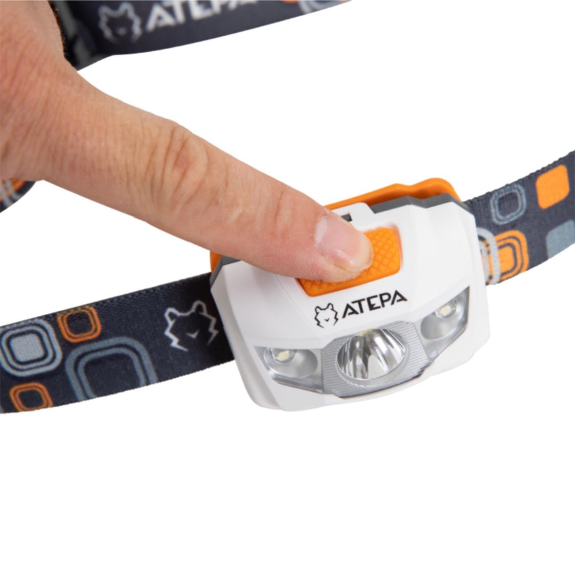 ATEPA Headlamp Ð Waterproof 195 lumen (1)