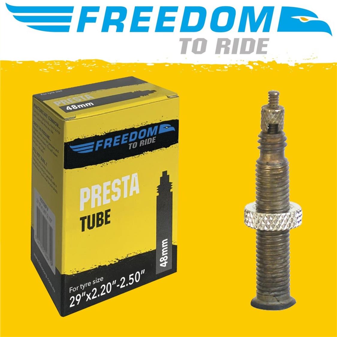 Freedom Tube - Presta 29”x2.20”-2.50” 48mm (1)